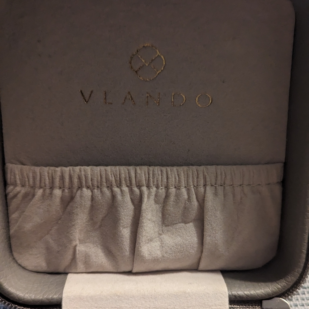 Vlando Small Faux Leather Travel Jewelry Box Organizer Display Storage Case for - Picture 5 of 8